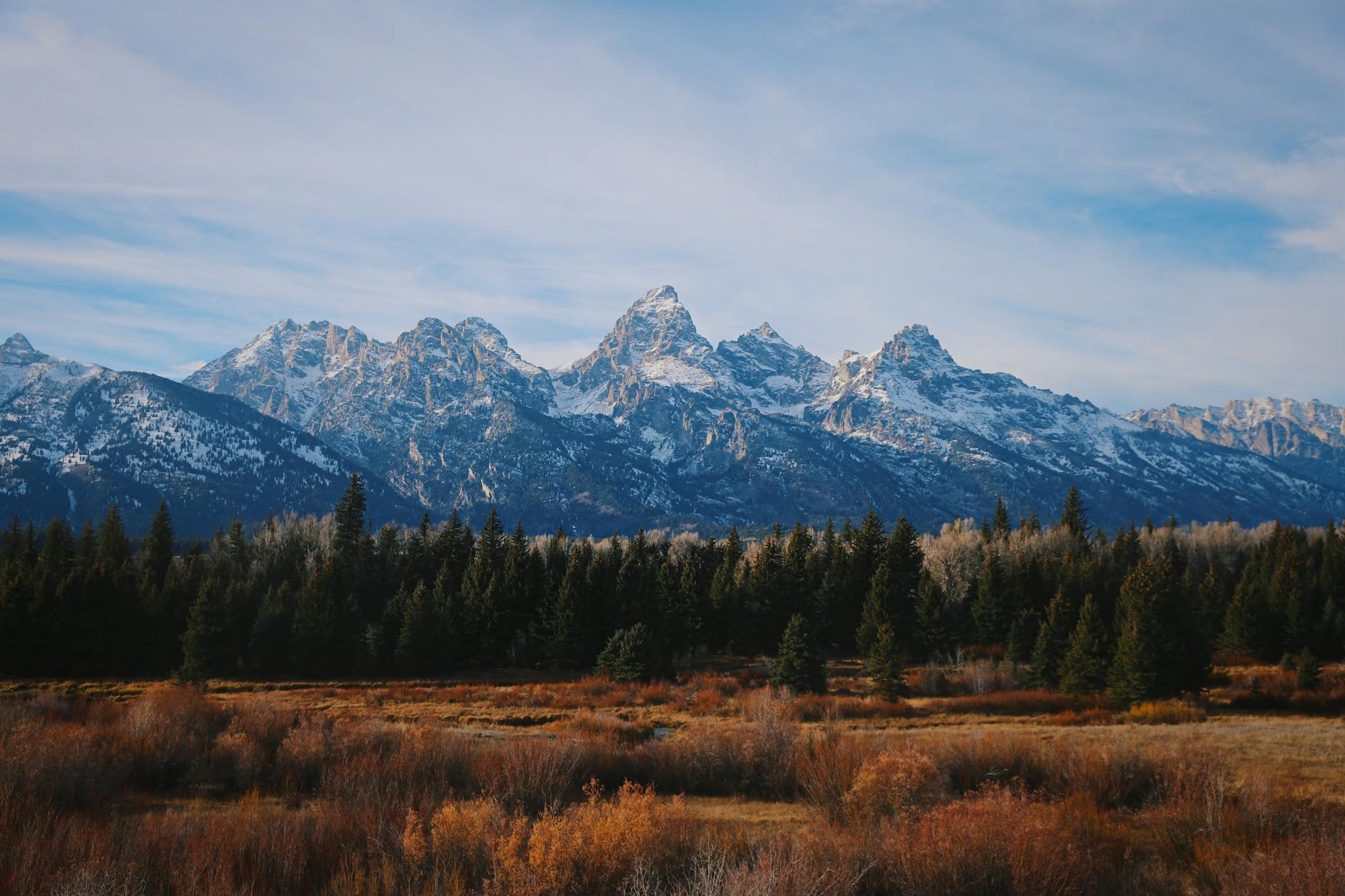 Wyoming mountain range